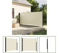 The Living Store Store latéral extensible Crème 180x300 cm