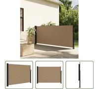 The Living Store Store latéral extensible Taupe 140x600 cm