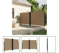 The Living Store Store latéral extensible Taupe 160x1200 cm