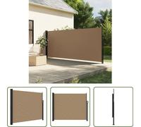 The Living Store Store latéral extensible Taupe 160x300 cm