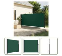 The Living Store Store latéral extensible vert foncé 180x300 cm