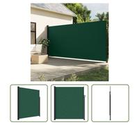 The Living Store Store latéral extensible vert foncé 220x600 cm