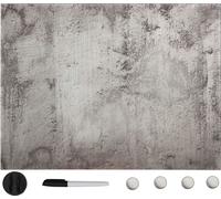 The Living Store Tableau magnétique mural verre 80x60 cm
