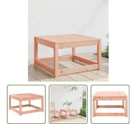The Living Store Tabouret de jardin en bois massif Douglas
