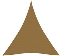 The Living Store Tente pare-soleil 160 g/m² Taupe 5x6x6 m HDPE