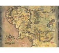 The Lord of the Rings - Middle Earth Map - 61x91,5cm - Affiche / Poster