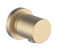 The new classic coude mural pour raccordement flexible de douche pvd or pâle mat - LAUFEN HF900559462000