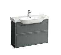 The new classic meuble 2 tiroirs pour lavabo 813857 975x315x345mm gris traffic - LAUFEN H4060920856271