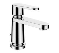 The new classic mitigeur de lavabo monotrou bec fixe 105mm avec vidage chromé - LAUFEN HF900501100000