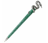 The Noble Collection Stylo à bille Serpentard NN7279 plaqué argent bleu