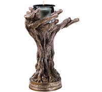 The Noble Collection Bougeoir Bâton de Gandalf le Gris – Résine peinte 23 cm – Sous licence