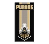 The Northwest Company Serviette de Plage sous Licence Officielle NCAA « Zone Read », Plusieurs Couleurs, 76,2 x 152,4 cm, Noir, 30-inches x 60-inches