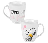 The Peanuts Tasse Snoopy - You´re my best friend - Tasse à café - Blanc - En céramique - 280 ml