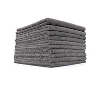 The RAG Company (10-Pack) 40,6 x 40,6 cm Professionnel en métal Polissage et détails en Microfibre Serviettes The Mineur