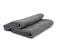 The Rag Company Lot de 2 serviettes de séchage en microfibre 70/30 850 g/m² avec boucle torsadée - 50 x 60 cm