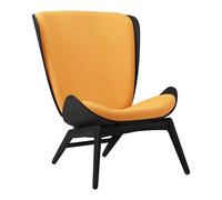 The Reader Fauteuil Noir /Mandarine