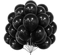 THE REPLICANT Accessoire de Fête / 20 Ballons Noirs/Dimensions : 30 x 30 cm
