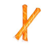 THE REPLICANT Clap Clap Gonflable Baguette de Pain - Paire de Batons Supporter Tap Tap de 55cm Reutilisables et Legers pour Match de Foot, Rugby, Fete Nationale et Stade