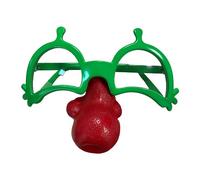 THE REPLICANT Lunettes avec Nez de Clown/Couleurs : Vert et Rouge