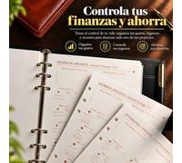 THE ROYAL DESK Recharge d'agenda compatible avec MonteBlanco 2026, format A5, vue hebdomadaire, 100 g/m², couleur ivoire, 6 trous (vue hebdomadaire)
