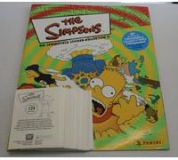 The Simpsons The Springfield Sticker-Collection 2 - Autocollants à collectionner - Jeu complet + Album