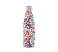 The Steel Bottle - Bouteille isotherme en acier inoxydable, isolation sous vide à double paroi, capacité 500 ml, fermeture hermétique, bouteille d'eau portable (Garden Flowers)