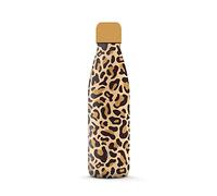 The Steel Bottle - Bouteille isotherme en acier inoxydable, isolation sous vide à double paroi, capacité 500 ml, fermeture hermétique, bouteille d'eau portable (Jungle)
