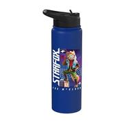 The Super Mario Galaxy Movie Fox McCloud Hero Pose Stainless Steel Insulated Water Bottle