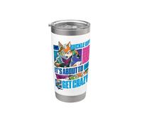 The Super Mario Galaxy Movie Starfox Buckle Up Action Gobelet isotherme en acier inoxydable double paroi