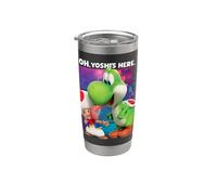 The Super Mario Galaxy Movie Toad and Yoshi Galaxy Fun Gobelet isotherme en acier inoxydable double paroi