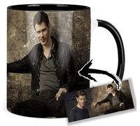 The Vampire Diaries The Originals Klaus Mikaelson Joseph Morgan Tasse Ceramique Intérieure et Poignée Noire Mug