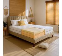 The White Stone Matelas 90x190 cm en Mousse Hypoallergénique, Hauteur 14 cm - et Hypoaller