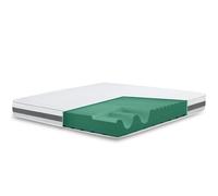 The White Stone Matelas Double King Size 200x200 Basic orthopédique Hauteur 25 cm Made in Italy