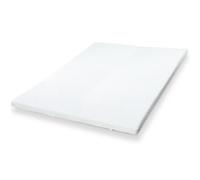 The White Stone Topper Viscoelastico Memory Foam H3 Correcteur de matelas Topper de matelas avec housse amovible antibactérien 140x210
