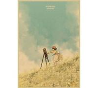 The Wind Rises Movie Poster Japonais Hayao Miyazaki Anime Peinture Décorative - 42 x 30 cm (Style 08) G
