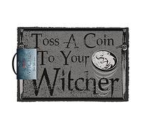 THE WITCHER (TOSS A COIN) DOORMAT / wycieraczka pod drzwi WiedÄšĹmin - Daj grosz (60x40 cm)