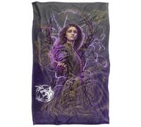 The Witcher Yennefer Airbrush Plaid Ultra Doux au Toucher Soyeux - 91 x 147 cm