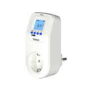 Theben 0200170 Eltimo 020 Astro top3 - Prise numérique avec Programme hebdomadaire et Fonction astronomique - Minuterie - Programmation par Application optionnelle Via Bluetooth - Programmation