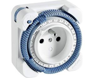 Theben 0260841 Timer 26 - Prise programmable analogique pour une utilisation en intÃ©rieur, l'original en qualitÃ© premium - programmateur minuterie - minuteur - version franÃ§aise