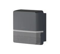 Theben 1010106 TECTA D180i an détecteur de mouvt ext. 180° 14 m appli BLE | Appli Bluetooth, groupes interconnectables, anti-angle mort, Exit-on, D-MODE, 5 s-30 min, 600 W LED, IP 55, anthracite