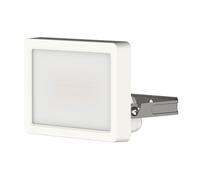 Theben 1020670 theLeda B10 Dual WH projecteur LED 10 W extérieur IP65 blanc | 3000 K blanc chaud/4000 K blanc neutre commutable, 1450 lm, diffuseur, 90° haut/bas, détecteur en option, blanc