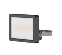 Theben 1020673 theLeda B20 Dual BK projecteur LED 20 W extérieur IP65 noir | 3000 K blanc chaud/4000 K blanc neutre commutable, 2850 lm, diffuseur, 90° haut/bas, capteur en option, noir