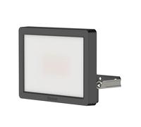 Theben 1020675 theLeda B30 Dual BK projecteur LED 30 W extérieur IP65 noir | 3000 K blanc chaud/4000 K blanc neutre commutable, 4100 lm, diffuseur, 90° haut/70° bas, capteur en option, noir