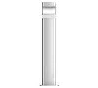 Theben 1020907 theLeda D B plus S AL - Borne lumineuse à LED design 72 cm de 8,5 W avec détecteur de mouvement (PIR) - Sortie lumineuse frontale (Spot)