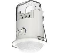 Theben 1030202 PIRA T6 Mini Détecteur de Mouvement Compact pour l'intérieur, 200 W LED, Zone de détection Circulaire 360°, Ø 6 m, Temporisation lumière 5 s - 15 Min, Montage au Plafond