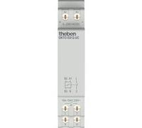 Theben 3120131 OKTO ES12-UC Télérupteur électronique I 1 contact NO I Entrée multitension sans potentiel 8V 230V I Rail DIN I LED JUSQU'À 600W Blanc