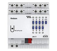 Theben 4940250 JM 4 T KNX FIX2 actionneur de stores 4 canaux rail DIN