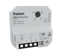Theben 5420130 DIMAX 542 plus S I Variateur universel encastré I avec détection automatique de charge I Variateur I 230 V