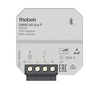 Theben Theben Variateur universel encastrable UP avec commande APP, minuterie DIMAX 545 plus P Quantité:1