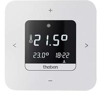 Theben 8120200 Ramses 812 top3 I Thermostat à horloge numérique pour surveiller/régler la température ambiante en fonction du temps I Version secteur I Thermostat ambiant